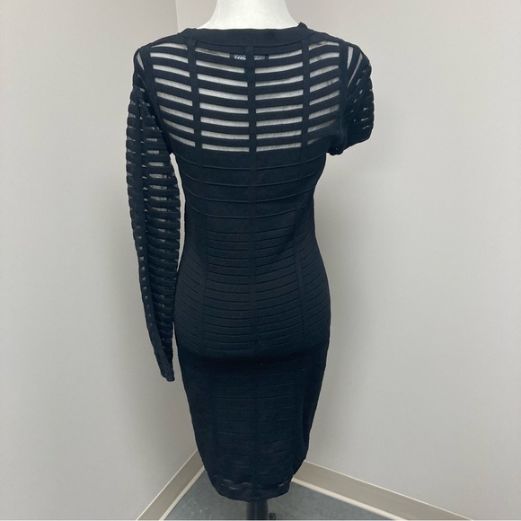Frank Lyman black midi dress. - Picture 6 of 6